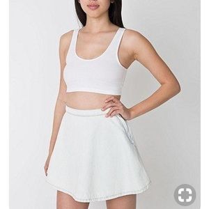 American Apparel Skirts - American apparel denim circle skirt in light wash American Apparel Skirts - American apparel denim circle skirt in light wash